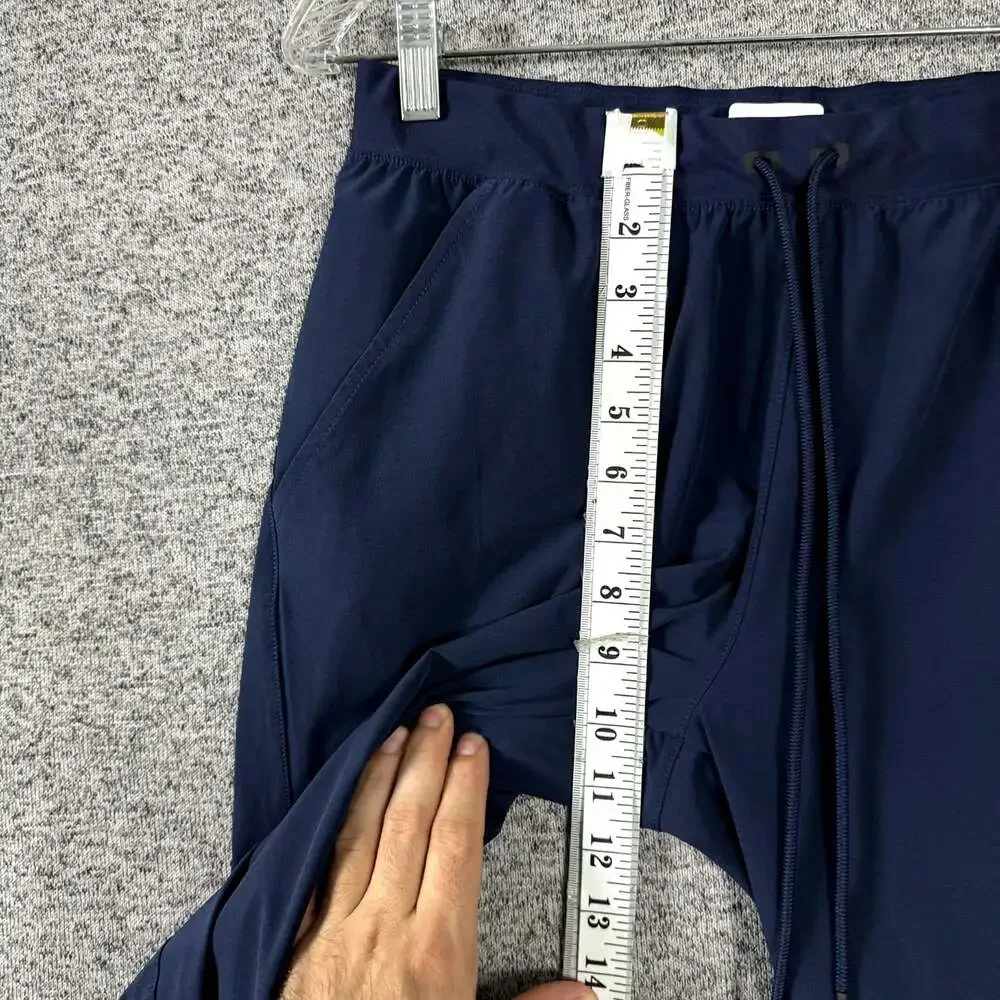 Under Armour Men's Size Medium Blue Polyester Drawstring Jogger Pants